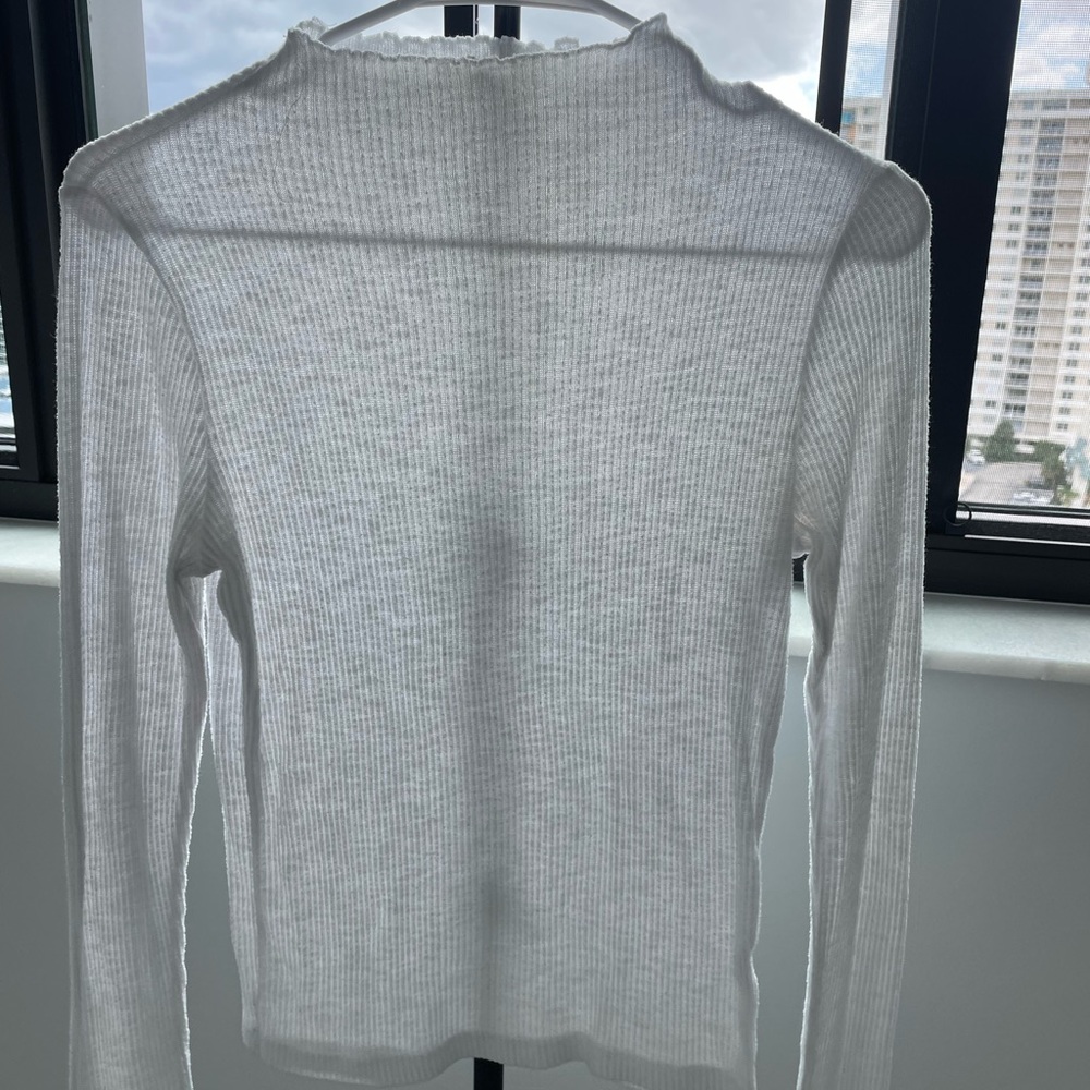 Cotton on white turtle neck sweater